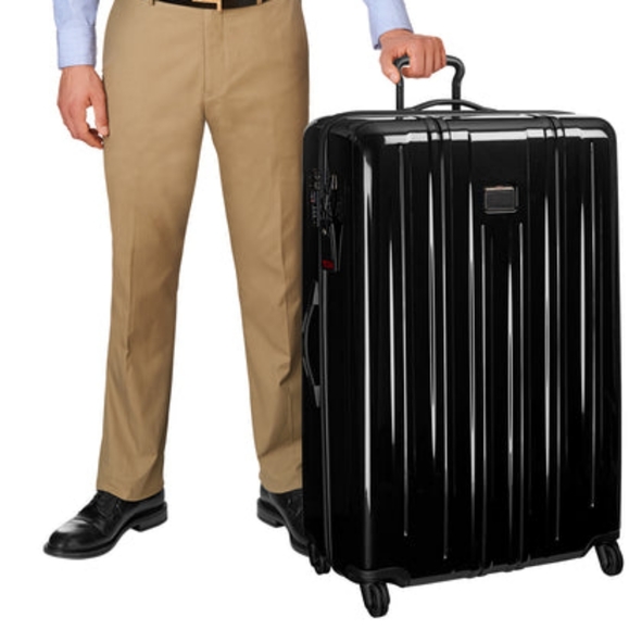 Tumi V3 Worldwide Trip Packing Case In Black Hardshell - Picture 3 of 15